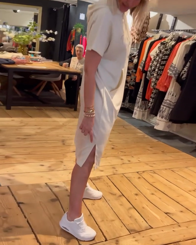 Sports Lettering Print Dress