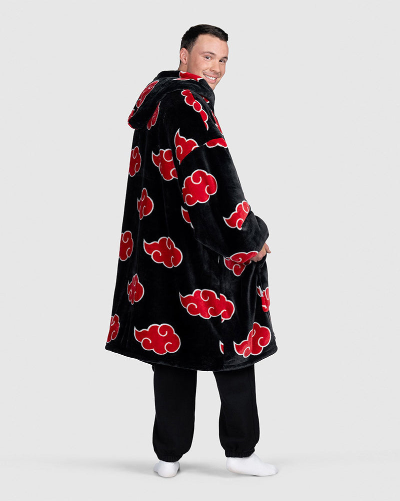 Naruto Itachi Akatsuki Casual Blanket Hoodie 2024 f/w Blanket Hoodies