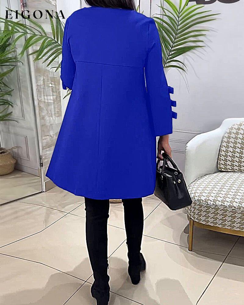 Casual Long Sleeve Knee Length Dress 2023 f/w casual dresses Clothes discount Dresses