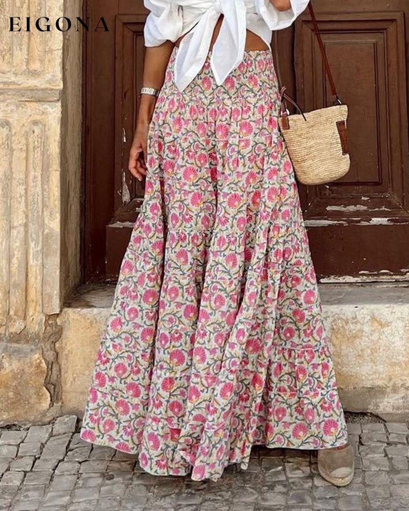 Floral skirt 23BF Casual Dresses Clothes Dress Dresses Summer