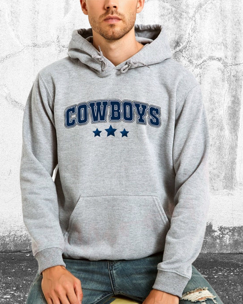 Men's Original Vintage Cowboys Hoodie Grinch NFL hoodies man