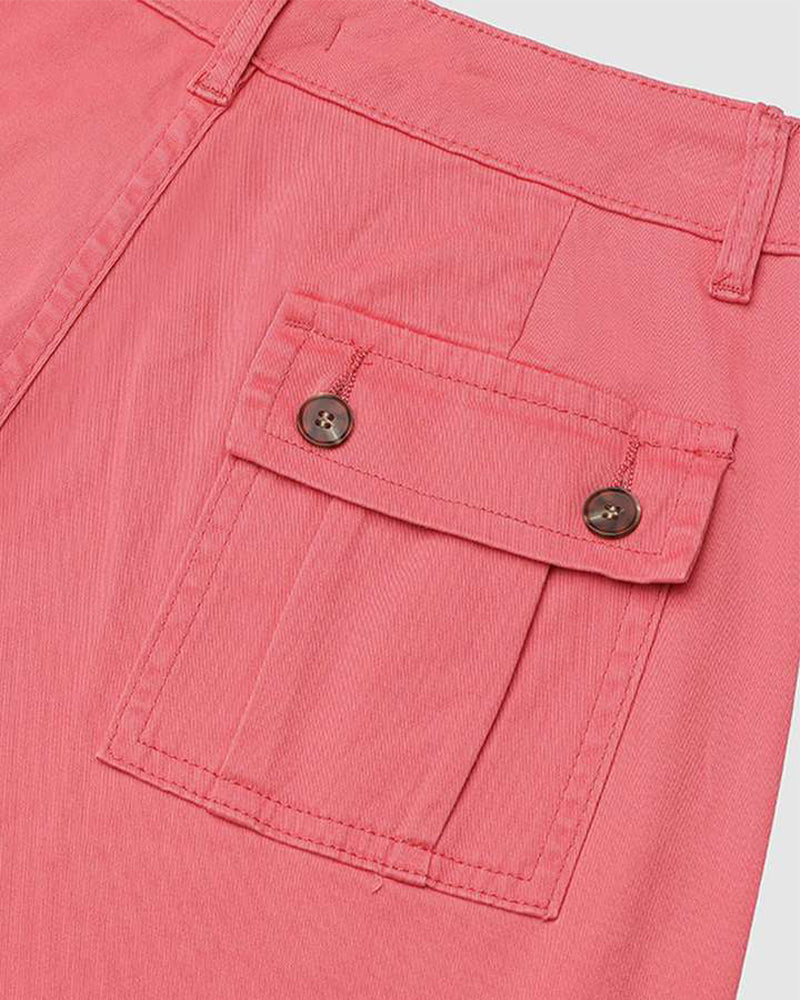 Pantaloni cargo casual a sette punti