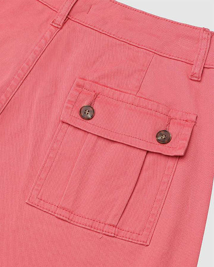 Pantaloni cargo casual a sette punti