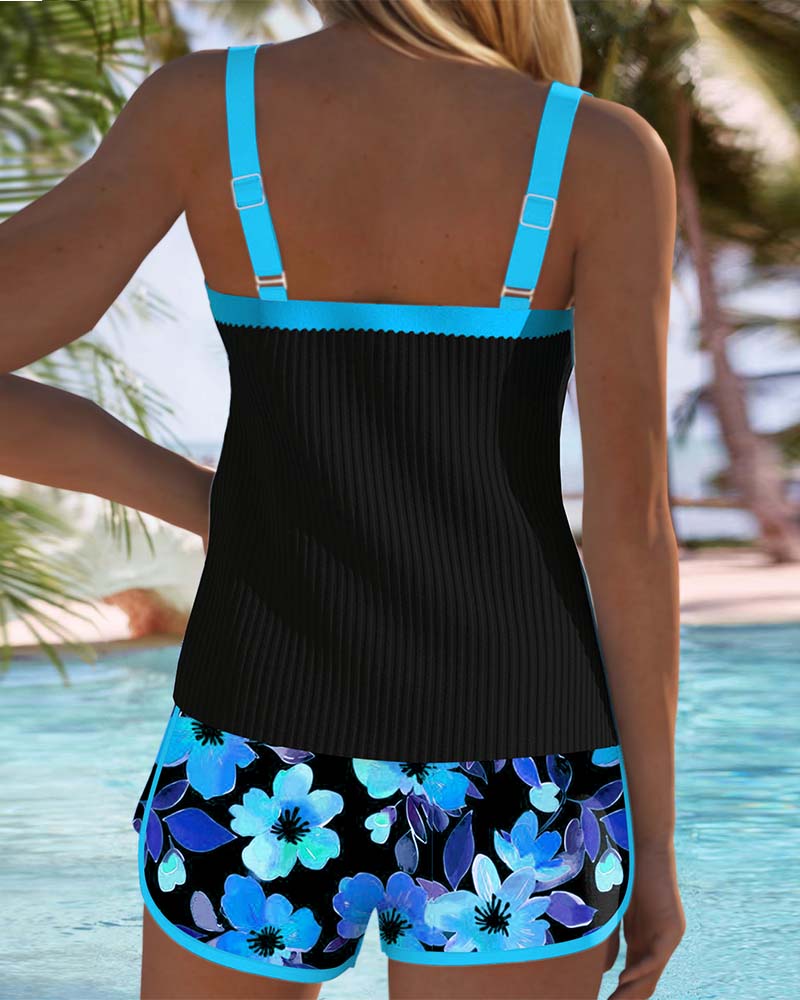 Strandhose Zweiteiliger Tankini