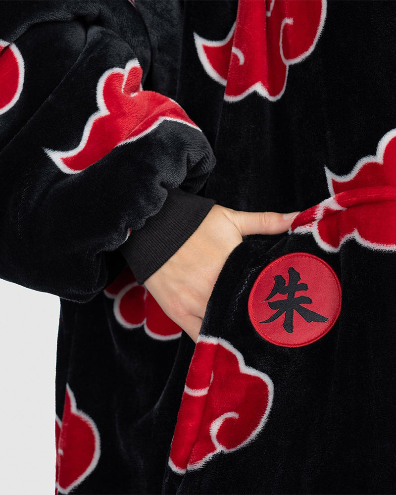 Naruto Itachi Akatsuki Casual Blanket Hoodie 2024 f/w Blanket Hoodies