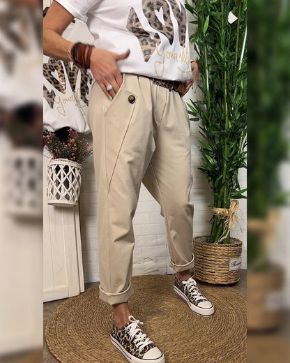 Haremshose mit Bleistift