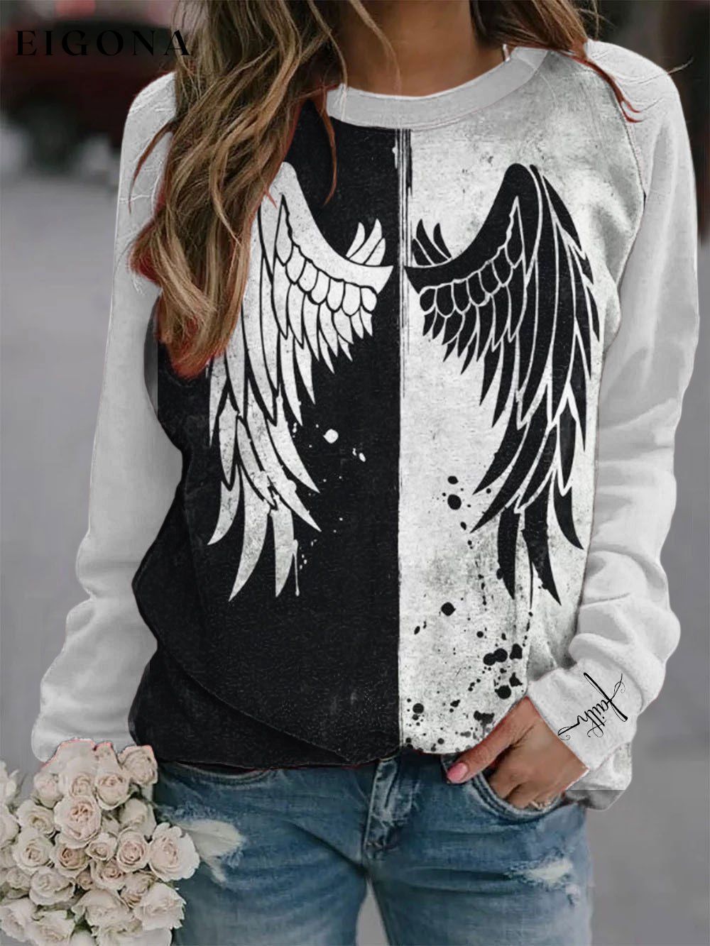 Women's Wing Faith Sweatshirt top tops