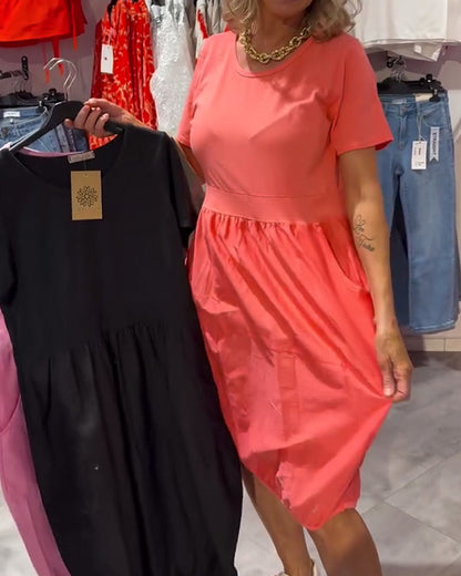 Lässiges Laternenkleid