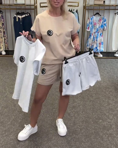 Sportliches Freizeit-Shorts-Set