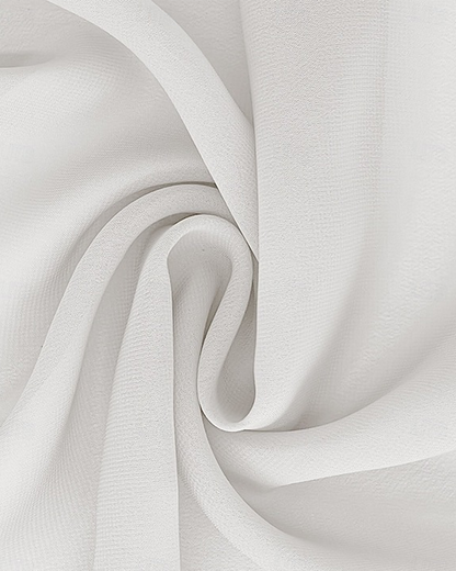 Elegant Puff-Sleeved V-Neck Dress