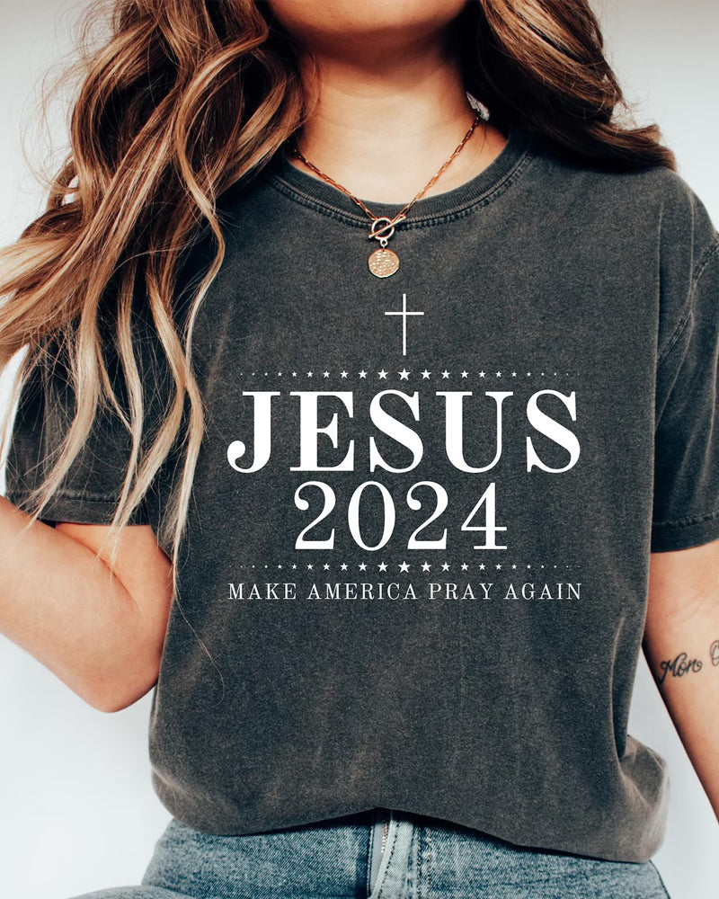 Jesus Christ 2024 T-shirt 2024 f/w christmas summer t-shirts