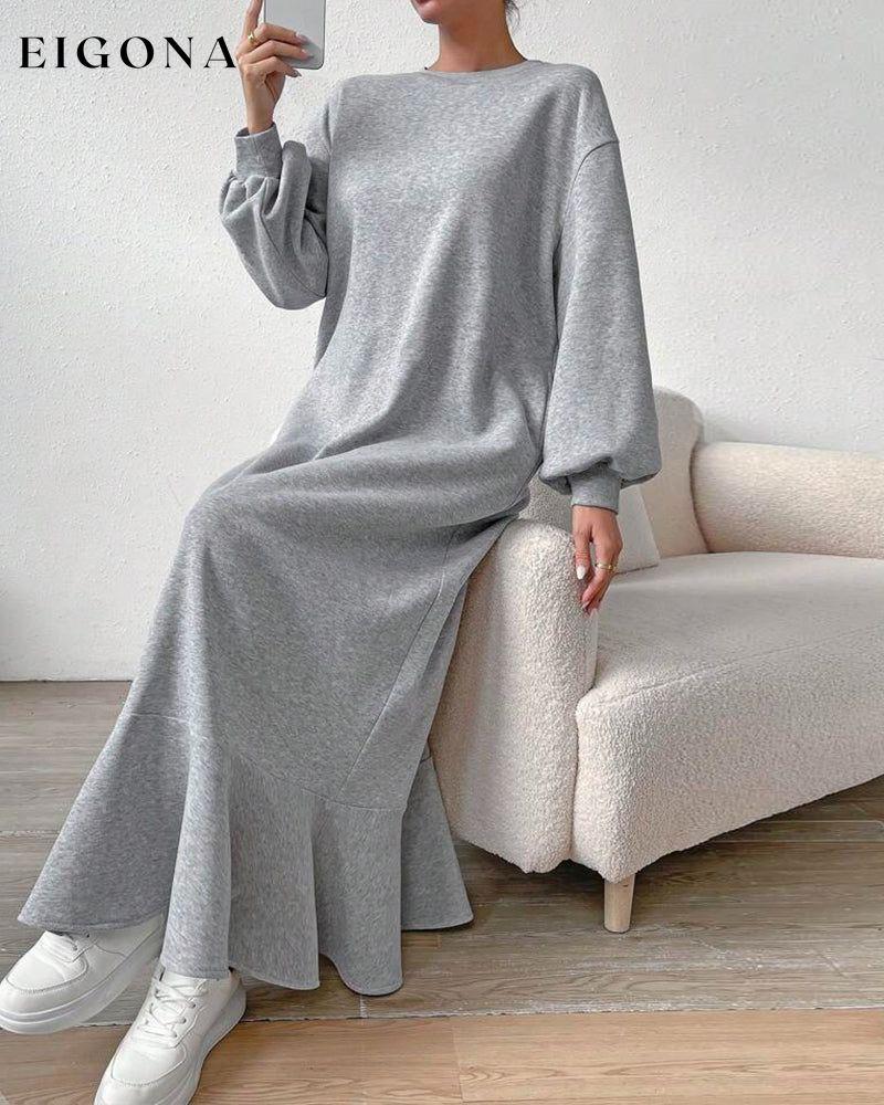 Loose pocket Long Sleeve dress 2023 f/w 23BF casual dresses Clothes Dresses spring