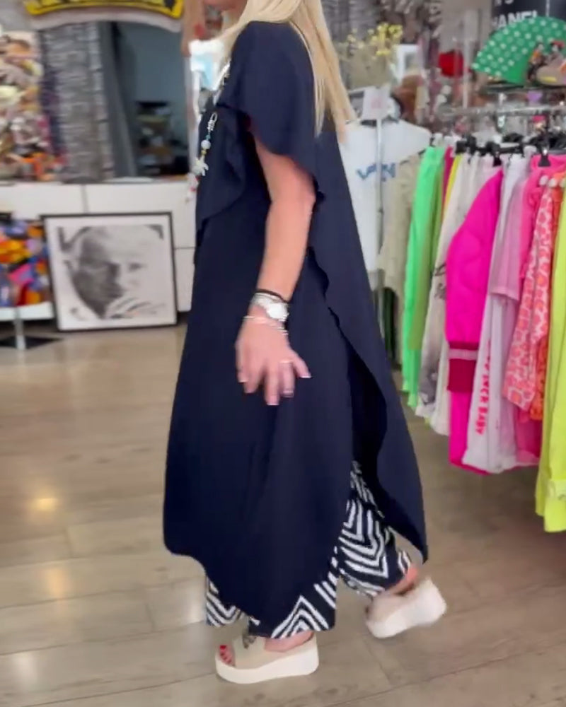 Zweiteiliger Anzug mit Pendlertemperament