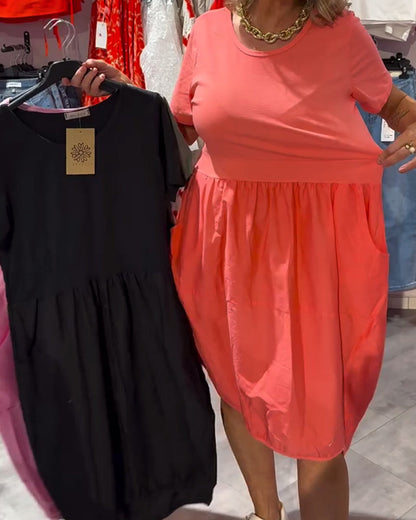 Lässiges Laternenkleid