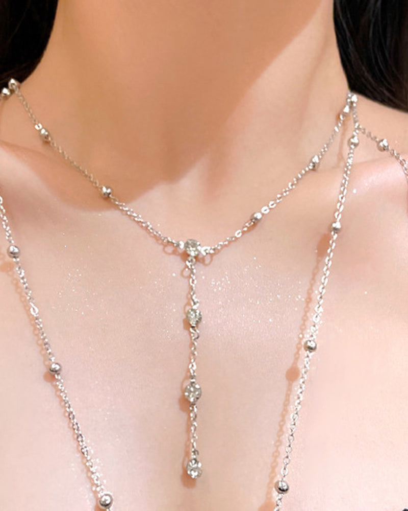 Light Luxury  Collarbone Necklace