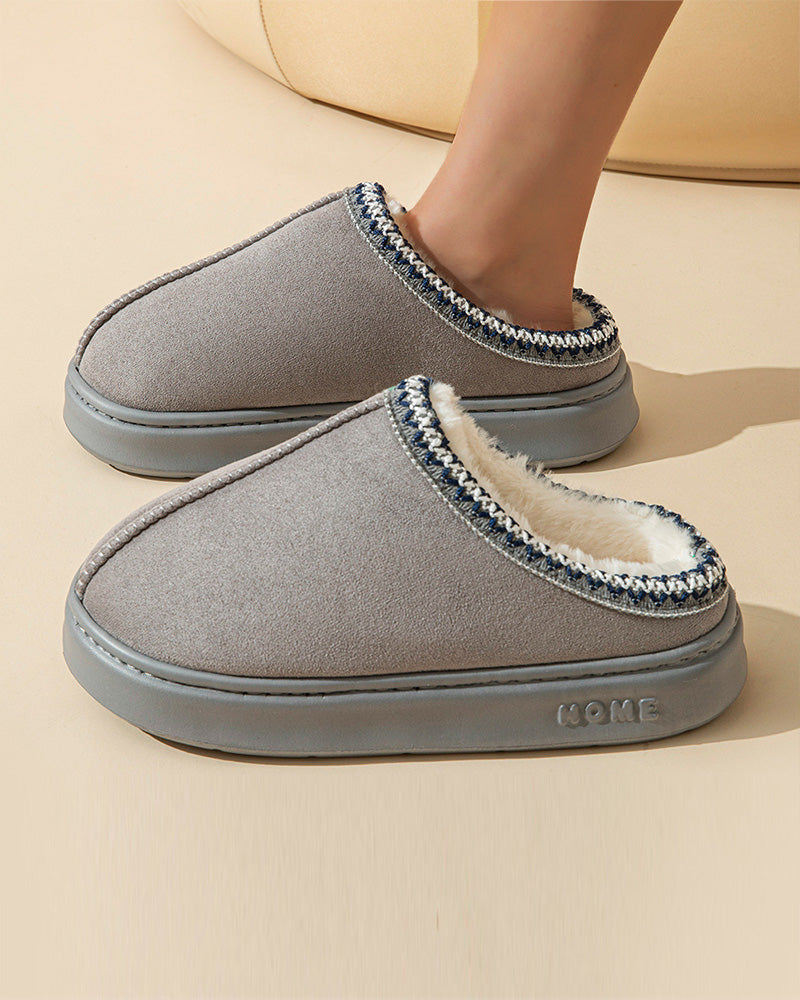 Non-slip lightweight warm cotton slippers 2024 f/w slippers