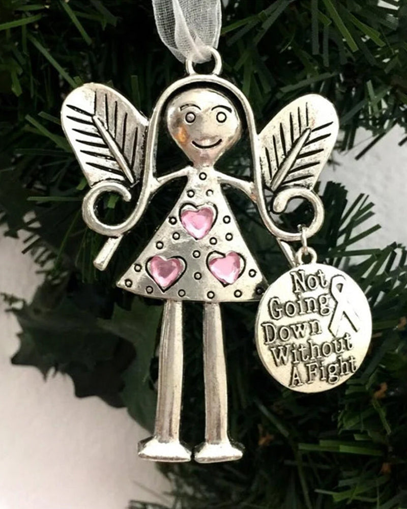 Crazy beautiful friends forever - angel ornament christmas gift ACCESSORIES Christmas