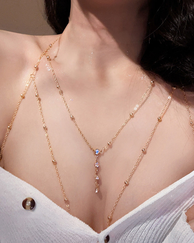 Light Luxury  Collarbone Necklace