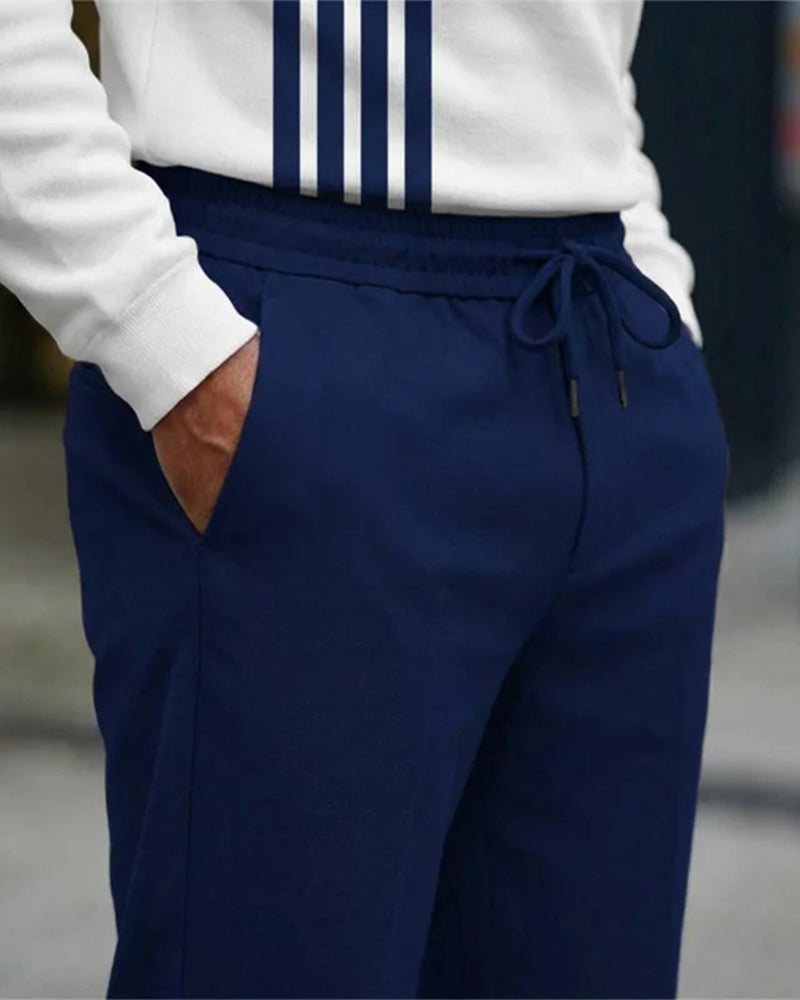 Half Zip Men's Lounge Set