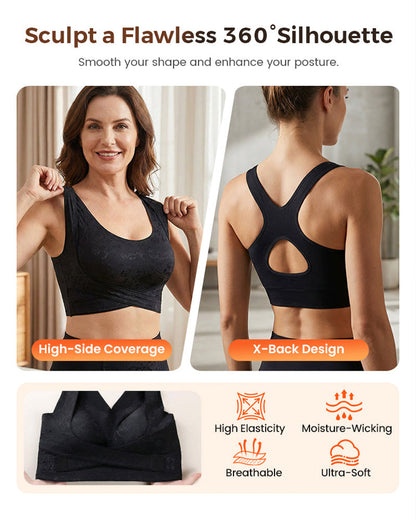 All-Day Comfort Meets Perfect Shape! Criss-Cross Lift & Sculpt Bra