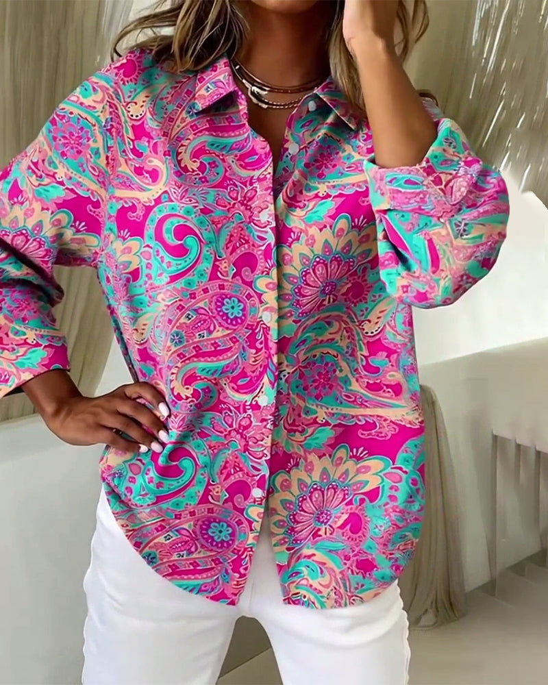 Casual Printed Fashion Shirt