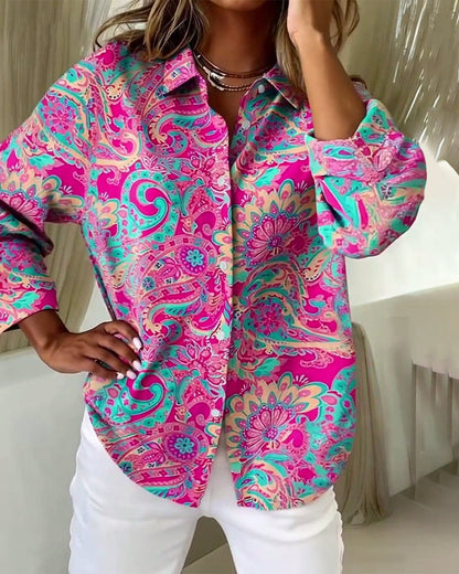 Casual Printed Fashion Shirt