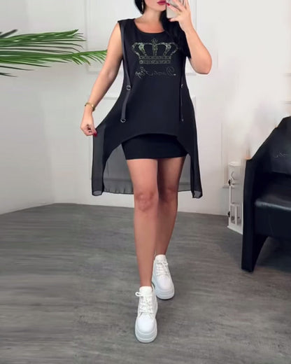 Slim Fit Bluse im Streetstyle