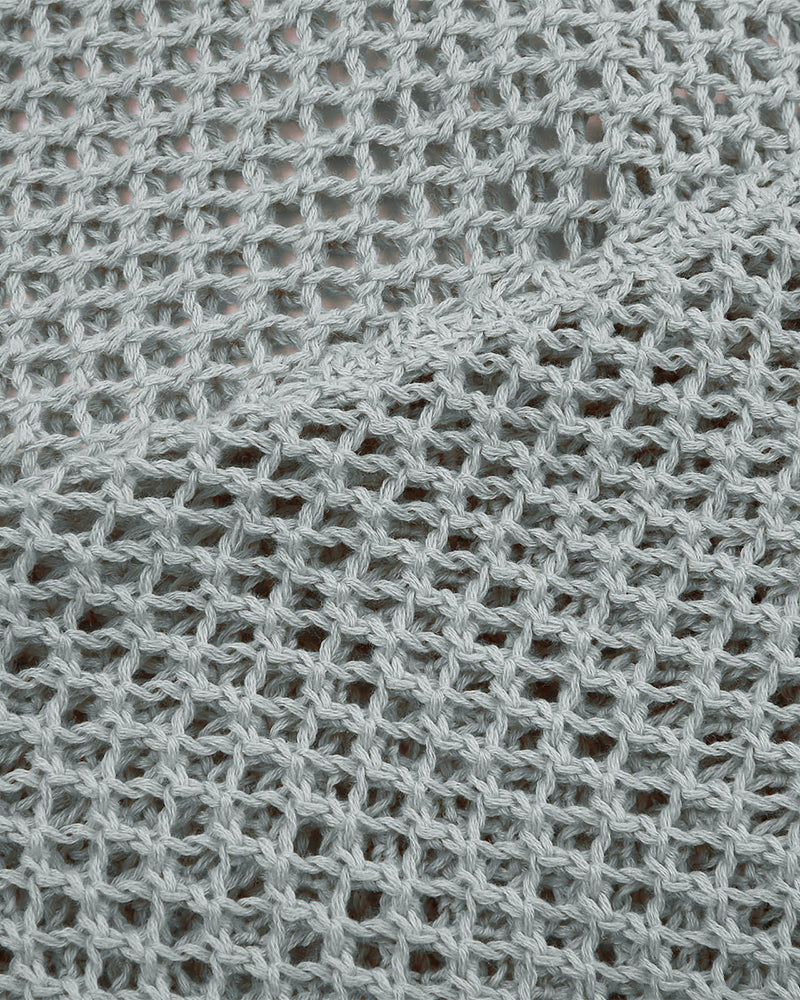 Dames Crochet Hollow Out Hooded Long Sleeve Tops