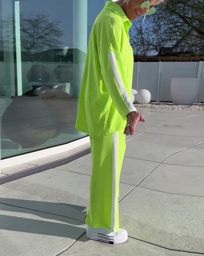 Modisches, lässiges Zweiteiler-Set