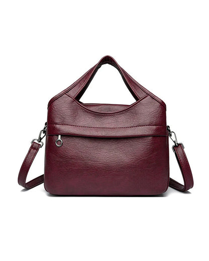 Vintage Large-Capacity Crossbody Bag