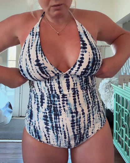 Sexy Batik-Badeanzug