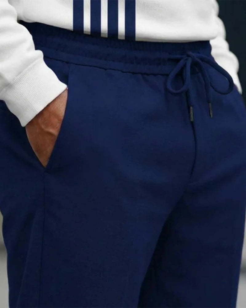 Half Zip Men's Lounge Set