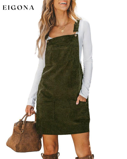 Solid color Pocket Shift dress 2023 f/w 23BF casual dresses Clothes Dresses spring