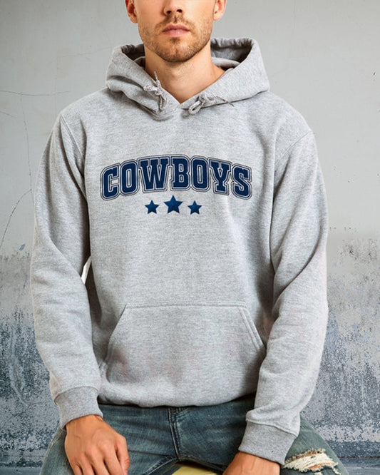 Men's Original Vintage Cowboys Hoodie Grinch NFL hoodies man