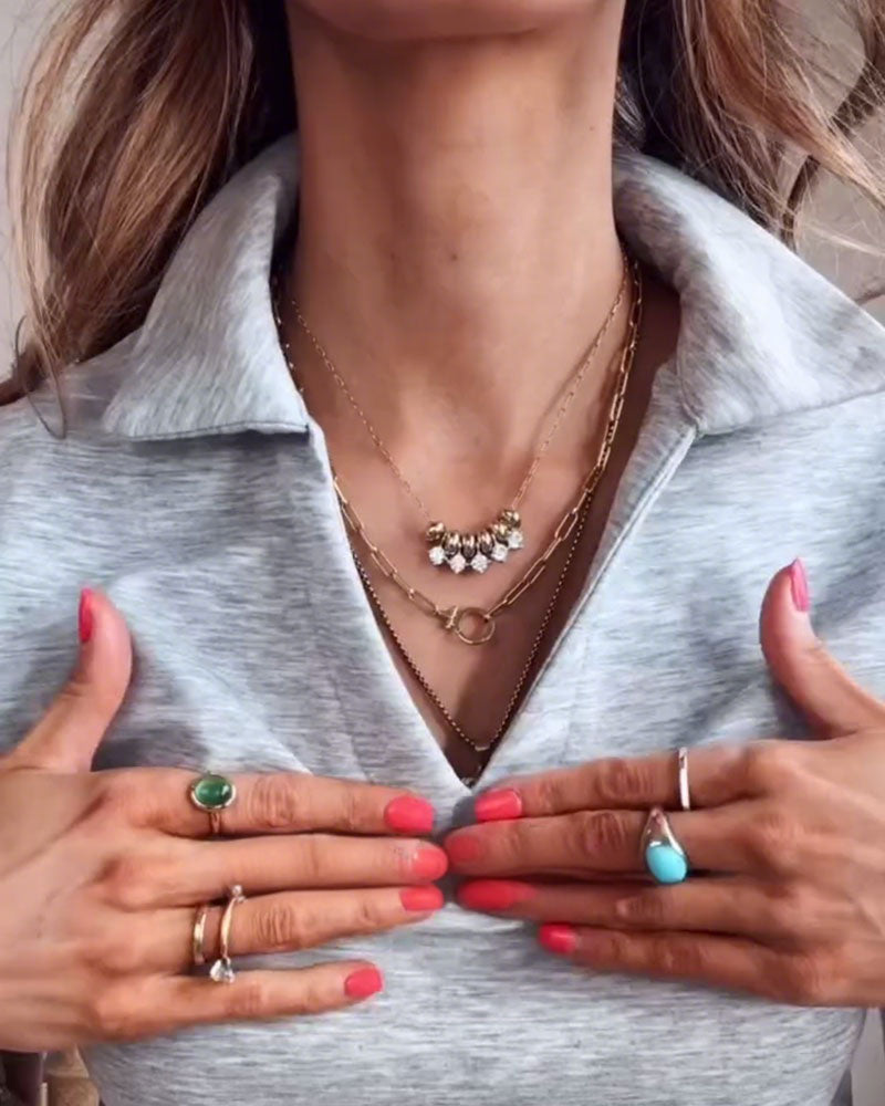 Completo due pezzi casual alla moda a maniche corte