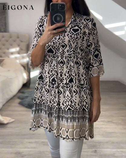 Elegant Loose Half Sleeve Dress casual dresses spring summer