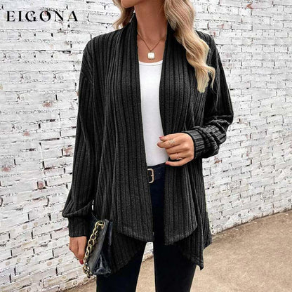 Casual Knitted Cardigan Black best Best Sellings cardigan cardigans clothes Sale tops Topseller