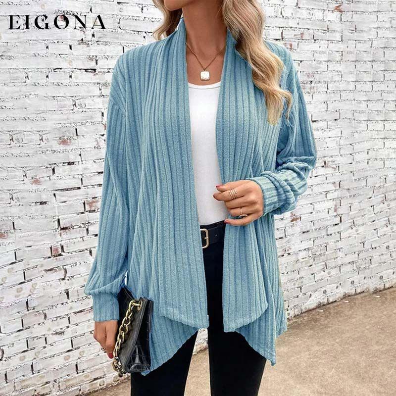 Casual Knitted Cardigan Sky Blue best Best Sellings cardigan cardigans clothes Sale tops Topseller