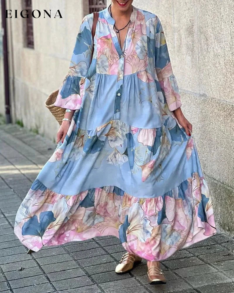 Sweet Printed Loose Dress elegant dress Elegant dresses Style Elegant