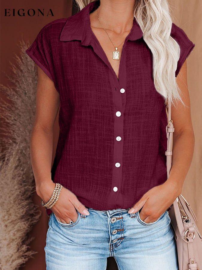 women's cotton linen casual shirt cotton linens