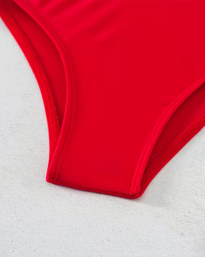 Sexy Off-Shoulder One-Piece Bikini