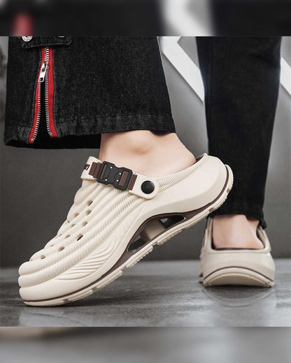 Outdoor Thick Sole Non-Slip Odor Resistant Durable Quick Drying Soft Beach Sandals