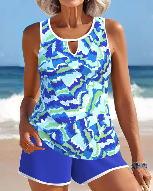 Boxer Tankini Stampati Coprenti