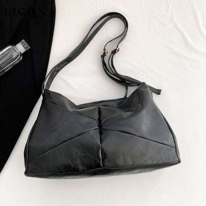 PU Leather Large Tote Bag bag bags Bags & Wallets clothes handbags misc purse purses Ship From Overseas Y.P