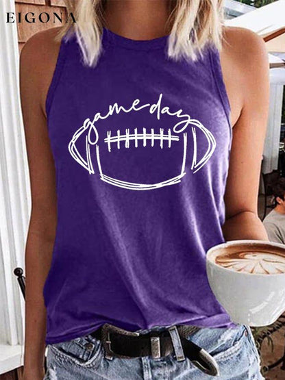 Women's Gameday Football Graphic Vest ball print