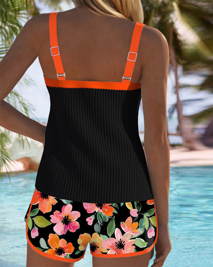 Strandhose Zweiteiliger Tankini