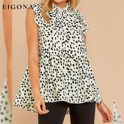 Women's Casual Floral Print Babydoll Blouse Tunic Tops __stock:200 __stock:500 clothes Low stock refund_fee:800 tops