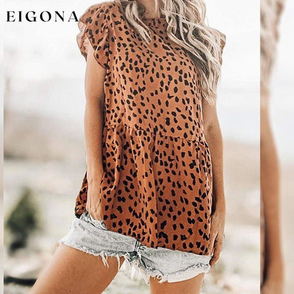 Women's Casual Floral Print Babydoll Blouse Tunic Tops __stock:200 __stock:500 clothes Low stock refund_fee:800 tops