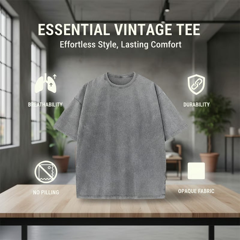 Men's Vintage Loose T-Shirt