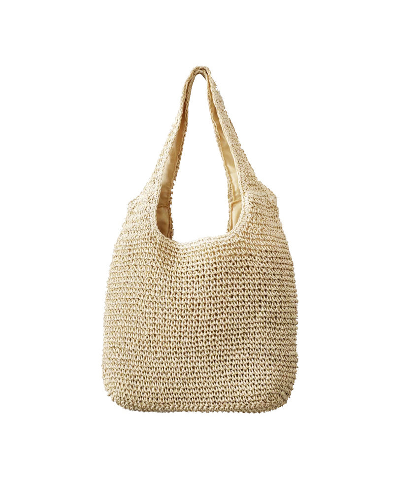 Artistic beach handmade straw bag 202466 bags